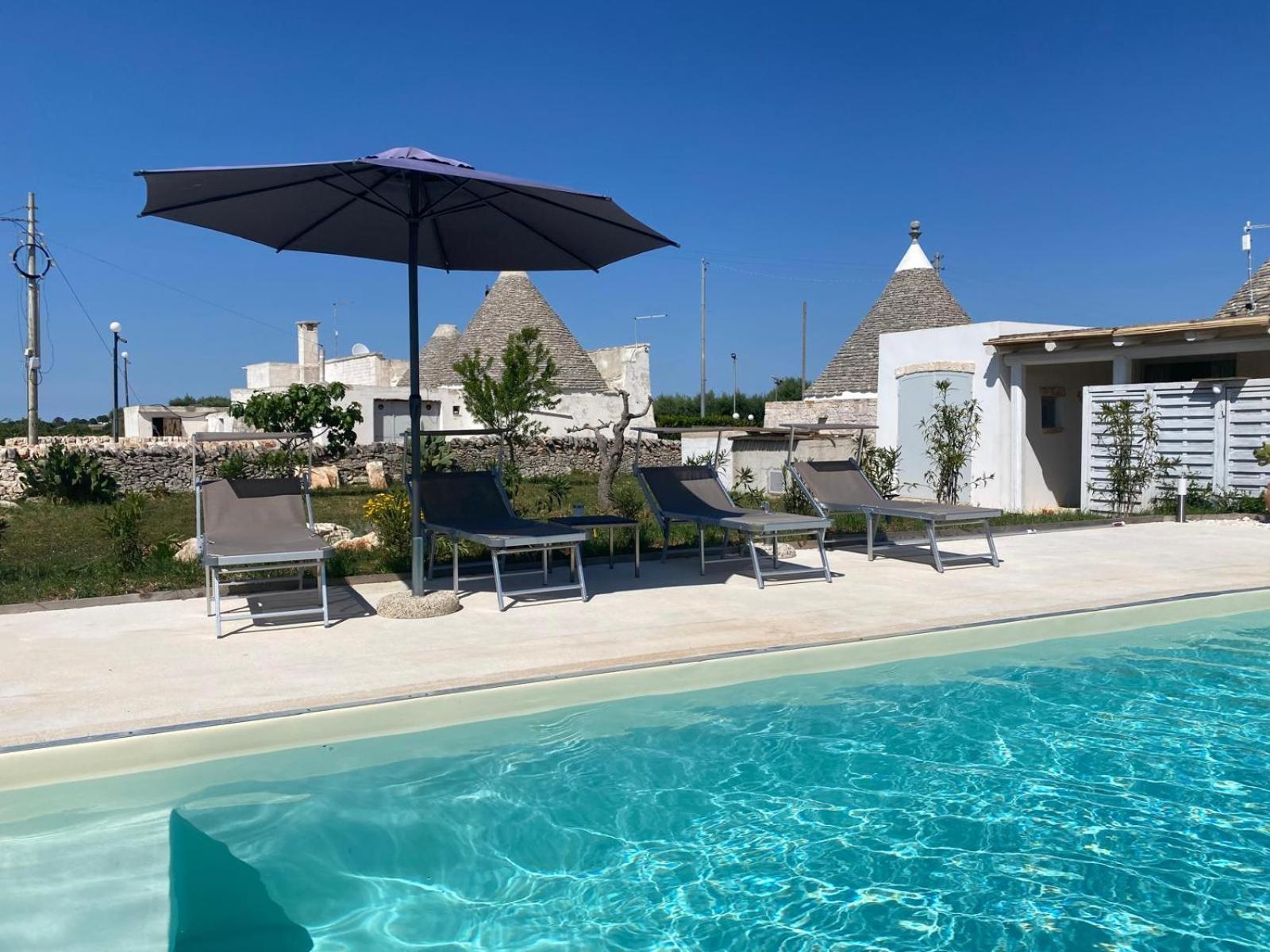 アルベロベッロ Trullo Masso Anticoヴィラ エクステリア 写真