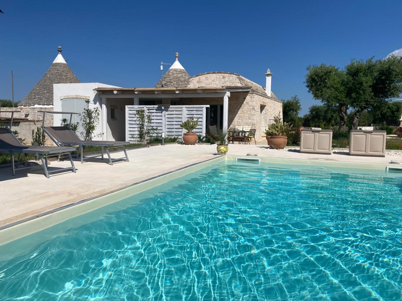 アルベロベッロ Trullo Masso Anticoヴィラ エクステリア 写真