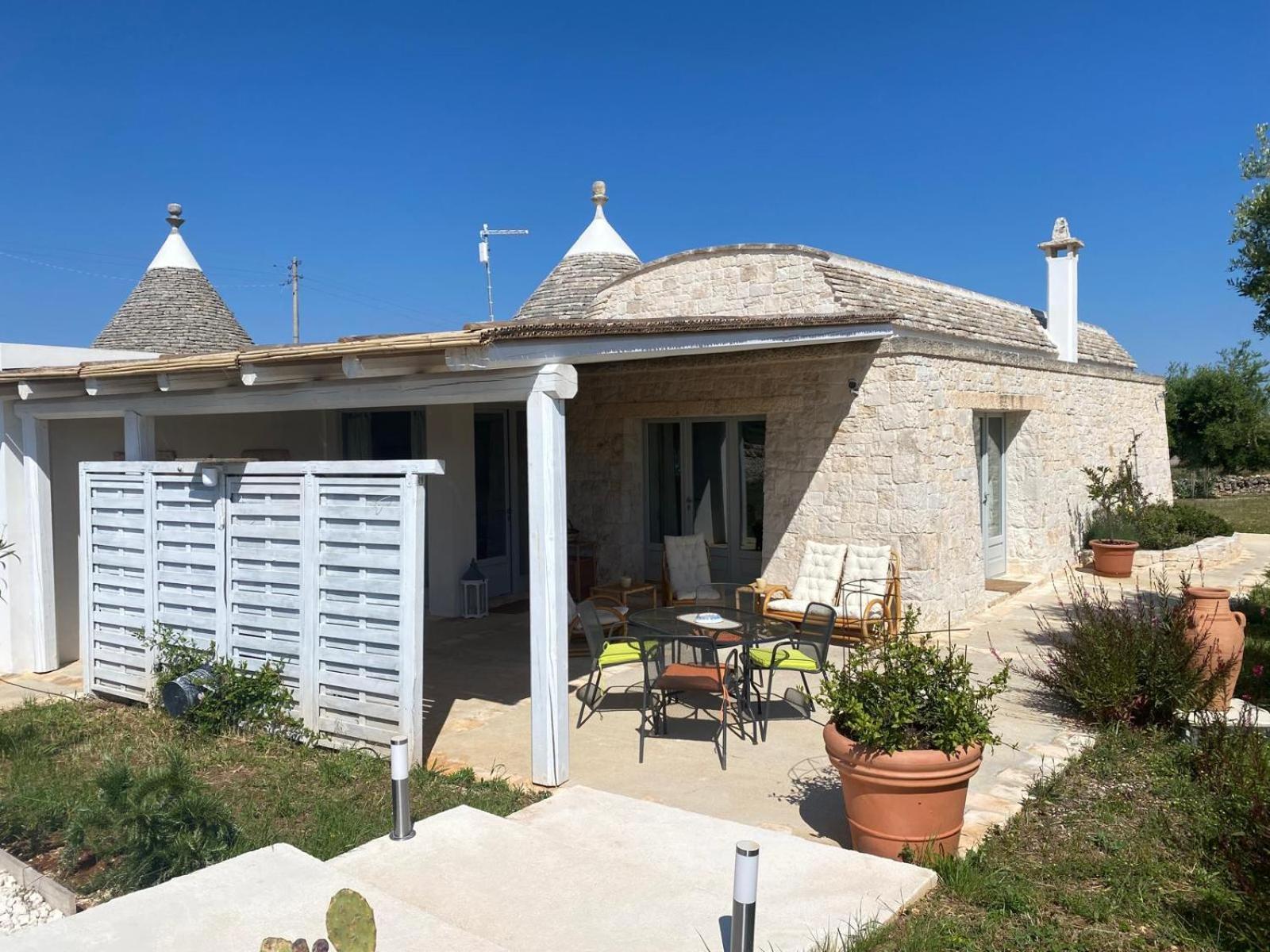 アルベロベッロ Trullo Masso Anticoヴィラ エクステリア 写真