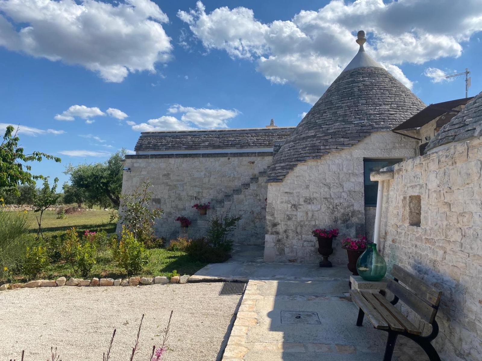 アルベロベッロ Trullo Masso Anticoヴィラ エクステリア 写真
