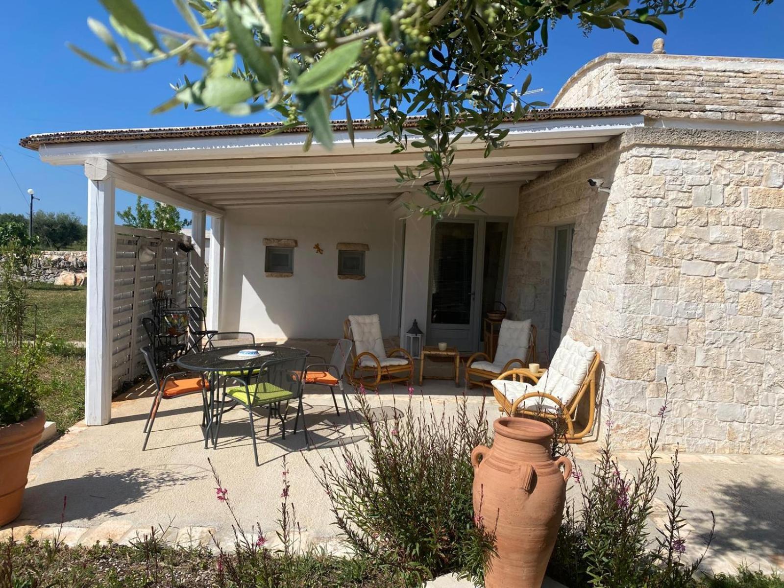 アルベロベッロ Trullo Masso Anticoヴィラ エクステリア 写真